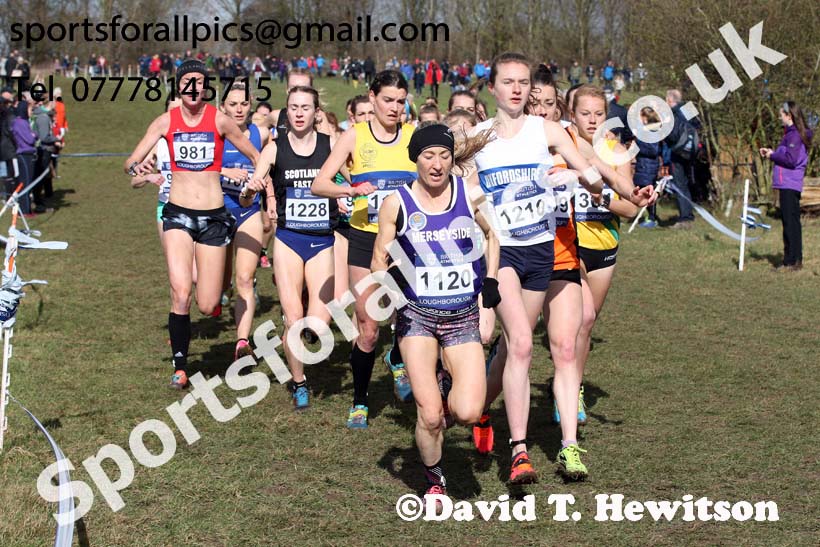 Senior womens 2019 British Athletics Inter Counties Cross Country, Prestwood Hall, Loughborough. Photo:  David T. Hewitson/Sports for All Pics